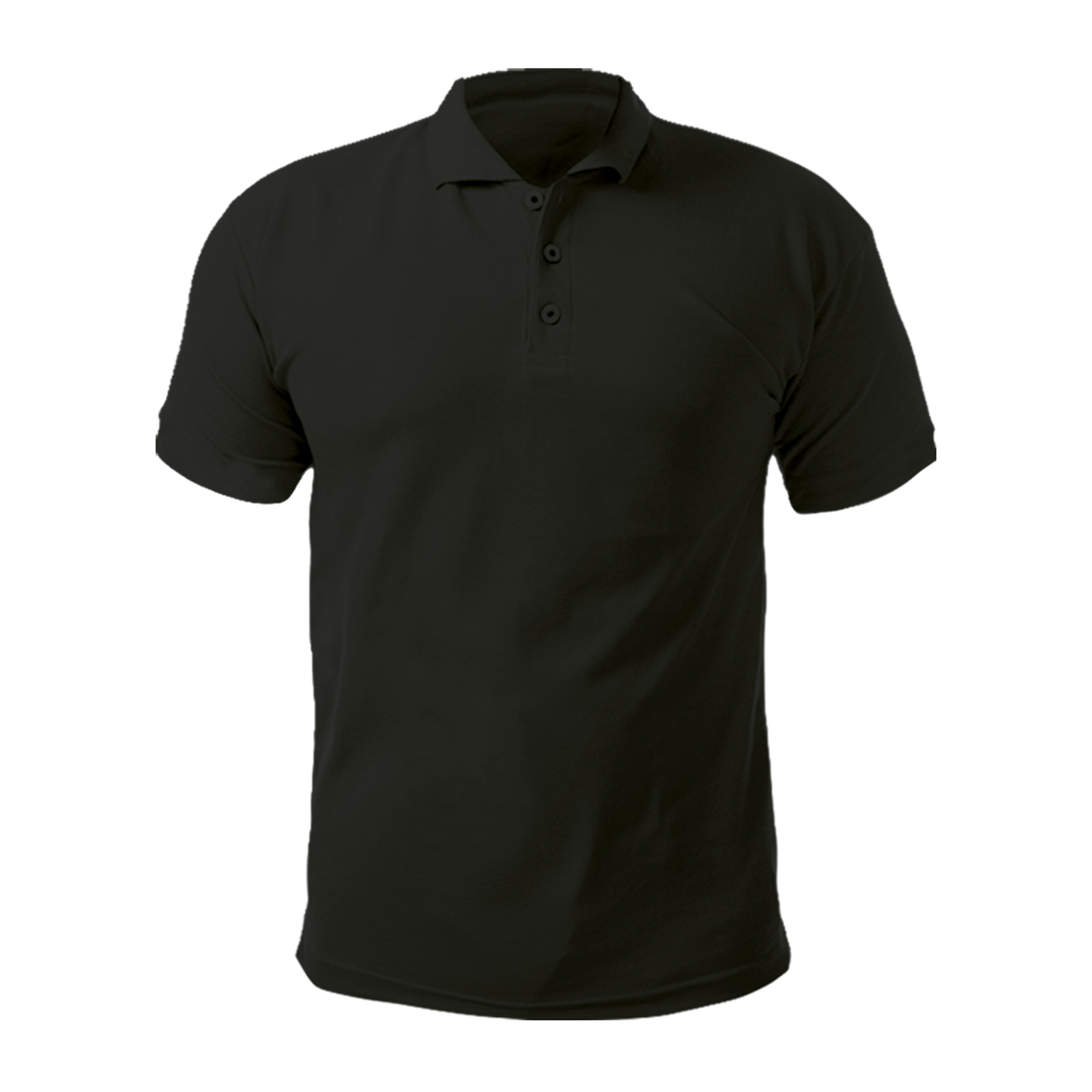 488901-M AÇELYA SİYAH M POLO YAKA TİŞÖRT